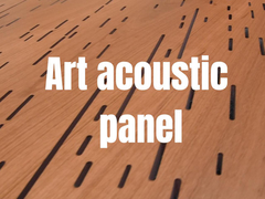 Painéis de absorção de som acústico artístico de 12 mm e 15 mm, redução de ruído, resistentes ao fogo