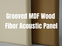 Sem poeira NRC alto tecido de fibra macia painéis acústicos decorativos 25mm 50mm espessura