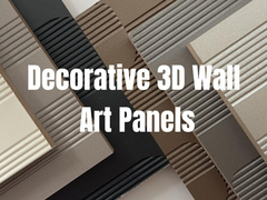 OEM painéis de arte de parede 3D placa MDF decorativa para salas comerciais e de estar