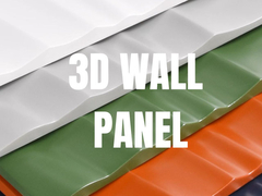 Painel de parede decorativo MDF Art 3D 12mm 15mm Para espaço comercial e doméstico