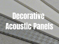 Fácil de instalar Painéis Materiais recicláveis Painéis acústicos decorativos