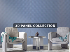 Painéis acústicos de borracha em relevo de design moderno 1200x2400mm para uso em escritório