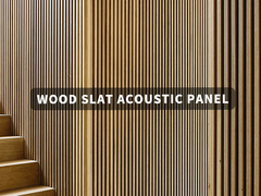 2400mm Painel de parede acústico, Painéis acústicos de nozes para estúdio de escritório