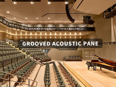 Painéis Acústicos Ranhurados e Ignífugos Sustentáveis para Espaços Mais Claros e Silenciosos