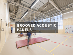 Painéis de parede acústicos de alta qualidade com resistência ao fogo para interiores modernos