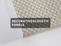 Painéis acústicos decorativos PET de redução de ruído para tectos de salas de teatro