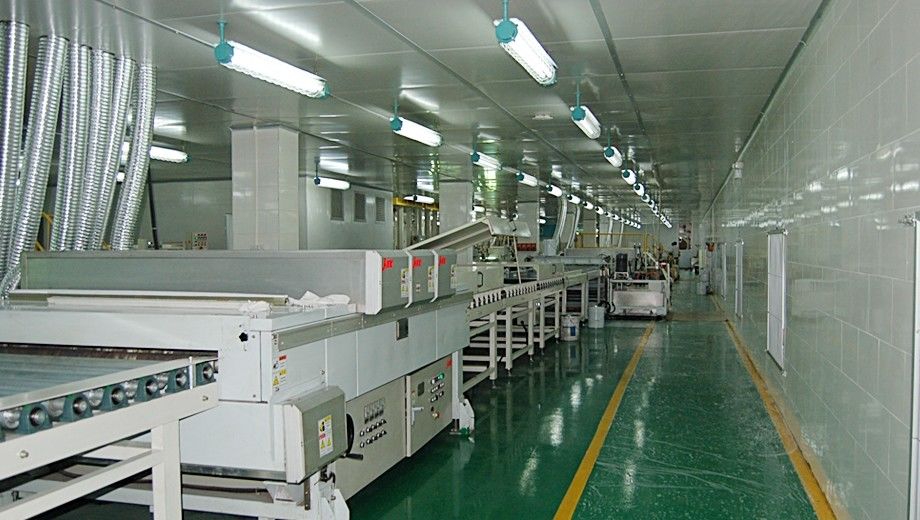 Guangzhou Wuyang Yiguan Acoustic Materials Co., Ltd. linha de produção do fabricante