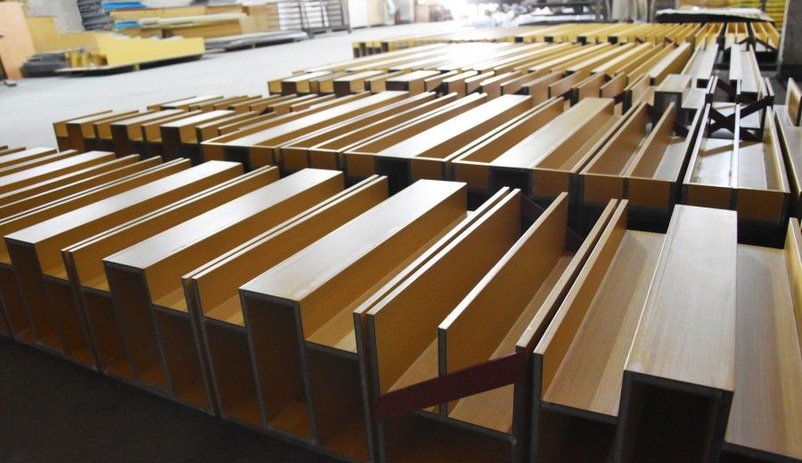 Guangzhou Wuyang Yiguan Acoustic Materials Co., Ltd. linha de produção do fabricante