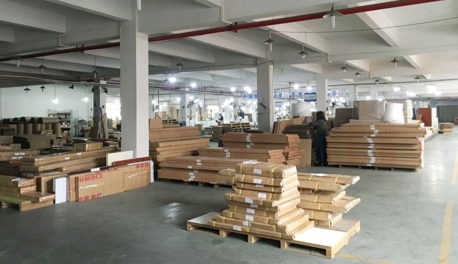 Guangzhou Wuyang Yiguan Acoustic Materials Co., Ltd. linha de produção do fabricante