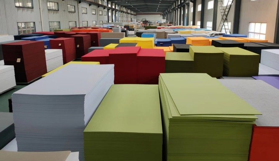 Guangzhou Wuyang Yiguan Acoustic Materials Co., Ltd. linha de produção do fabricante