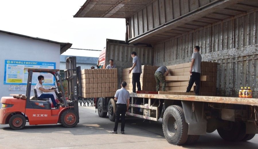 Guangzhou Wuyang Yiguan Acoustic Materials Co., Ltd. linha de produção do fabricante