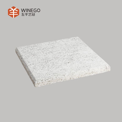 Isolamento térmico acústico Painéis de parede e teto de lã de madeira 0.9NRC Decorativo