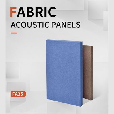 Painéis de tecido acústico ecológico para paredes, 0,9 NRC Painéis de tecido de absorção de som