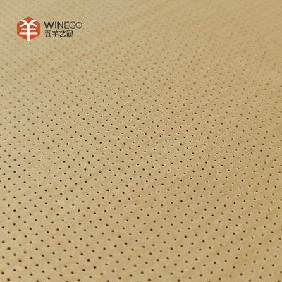 Painel acústico super micro-perfurado com acabamento de folheado para parede e teto